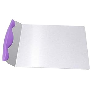 Cake Lifter, Pizza Paddle RVS Cake Safe Lifter Transfer Schop Pizza Peel voor Bakken, 24,4 x 20,3 cm