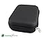 Soothing Terra Kumi Roller Bottle Carrying Case for Essential Oils - Portable Hard Shell Travel Case (Black)