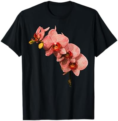 Amazon.com: Vintage Orchid Flower on Orchid T-Shirt : Clothing