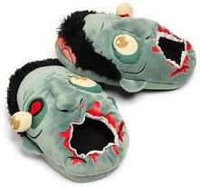Awful Decomposing Zombie Slippers the walking dead