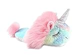 Unicorn Slippers for Girls Scuff Slip On Bedroom House Slipper Rainbow (2-3)