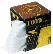 TOTE WIPES 4PLY BLUE 9.4X250 (200/BX)