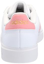 adidas Women's Grand Court 2.0 Sneaker, White/Semi