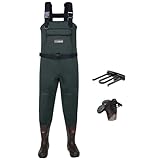 HISEA Neoprene Fishing Chest Waders for Men with