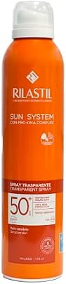 - Sun System, Spray Fotoprotetor Transparente para Pele Húmida SPF 50+, Pulverização Contínua, Multi-Posição 360°, Tecnologia de Força Húmida, Corpo e Rosto, Resistente à Água 80 min - 200 ml