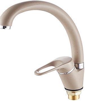 Khskx Deck Mounted Single Handle One Hole With Painting Kitchen