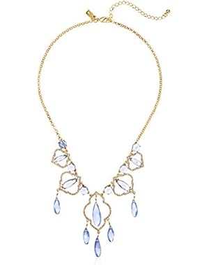 Womens Lantern Gems Necklace