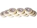 Clear Hockey Tape. Poly Sock Tape That Stretches and Is Easy to Rip. 12 Pack - Each Roll 1 Inch Wide X 33 Yards Long