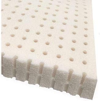 ORGANIC TEXTILES Organic Latex Crib Mattress Topper with Natural Wool Cover, (GOT'S Certified Organic Materials), Non-Toxic - Made in USA (3" Mini Sleeper 31x18)