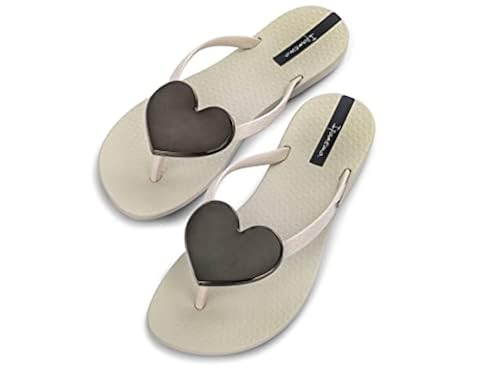 Ipanema Women's Wave Heart Flip Flop Comfortable Stylish