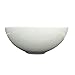 Small Mini Round Above Counter Vessel Bathroom Sink White Porcelain With Grade A Vitreous China Finish 11.25