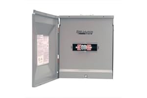 RELIANCE CONTROLS TCA0606DR Outdoor Transfer Panel - 60A Utility and 60A Generator