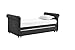 DHP Sophia Upholstered Daybed/Sofa Bed with Trundle, Twin Size Frame, Grey