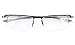 Eyekepper 3 Pairs Half-rim Reading Glasses for Men Metal Readers +1.50