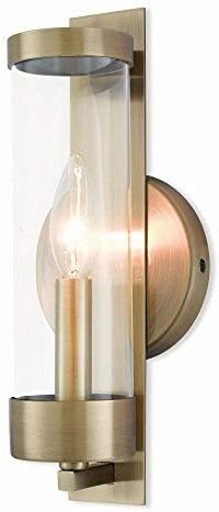 Amazon Com Livex Iluminacion 10141 01 Castleton Uno Luz Ada