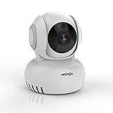UNIOJO 1080P FHD WiFi IP Security Camera Wireless Indoor Camera Compatible with Alexa, Cloud Service Available, Motion Detection, 2-Way Audio Surveillance Monitor for Baby/Elder/Pet
