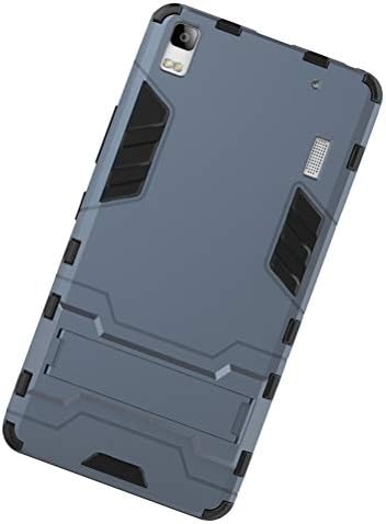 Lenovo A7000 hard case with stand,2-in-1 Kickstand Phone Cover Rugged Full Cover Shock-proof Anti-fall Protective Phone Case for Lenovo A7000