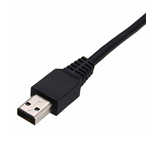 JINCH 2M Sensor Camera Extension Cable for PS4 PlayStation 4 VR Eye Game 6.5ft Black - Thumbnail 2