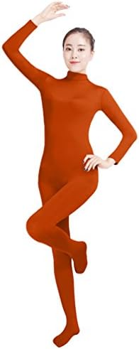 NiSeng Adults and Children Catsuit Bodysuit Yoga Unitard Zip Up Long Sleeves Jumpsuit Costume Fancy Dress Catsuit Party Outfit