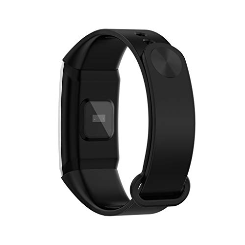 Nesee Fitness Tracker, Fitness Watch Heart Rate Monitor Activity Tracker,Color Screen Dual-Color Bands IP67 Waterproof,with Step Counter Sleep Monitor 14 Sports Tracking for Women Men Kid (Black) - Thumbnail 4