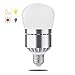 Dusk to Dawn Light Bulb, Photo Sensor Light Bulb with Auto on/off, Indoor / Outdoor Lighting Lamp for Porch, Hallway, Patio, Garage (12 Warm White 1 Pack)