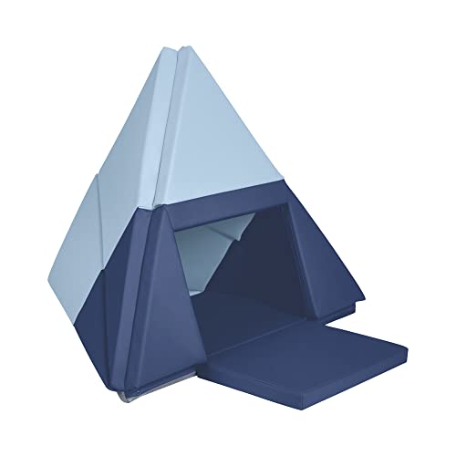 ECR4Kids SoftZone Camp, Canoe and Tumble Too, Folding Playmat, Earthtone