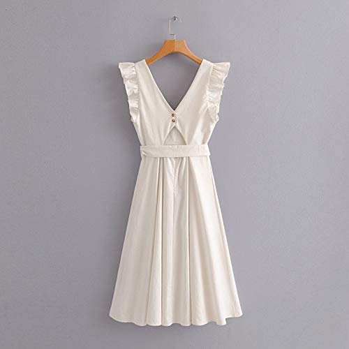 amazon white linen dress
