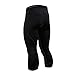 Baleaf Men's Running Workout Tight 3/4 Compression Leggings Black Size M