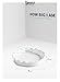 Sweese 518.101 Porcelain Pie Pan Round Pie Plate Baking Dish with Ruffled Edge, 10.5 Inches, White