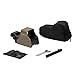 Sightmark Ultra Shot Plus QD Reflex Sight, Red and Green Sight, Flat Dark Earth Bundle with 2 Extra CR123 Batteries and a Lightjunction Battery Box