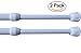 Tension Curtain Rods, 48-72 inches Adjustable,no Drilling and Heavy Duty Shower Curtain Rod,Non-Fall Down for Window,Bathroom,Closet