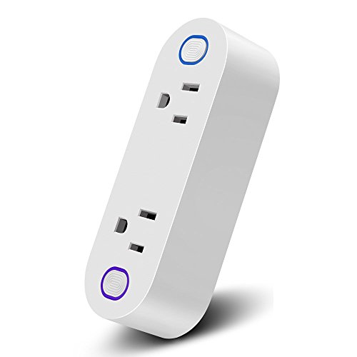 WiFi Strip Smart Plug Switch, Hinotori Alexa Smart Plug Outlet 2 in 1 Compatible with Alexa/Amazon Echo/Google Home/IFTTT Voice Control,Timer,Energy Monitor, No Hub Required, ETL, FCC, RoHS listed - Thumbnail 7