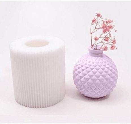 Zoomy Far: Silicone molds Ceramics Mould Flower vase Mold 3D vases Mould Cement Moulds Silica Gel molds Concrete Moulds vase molds