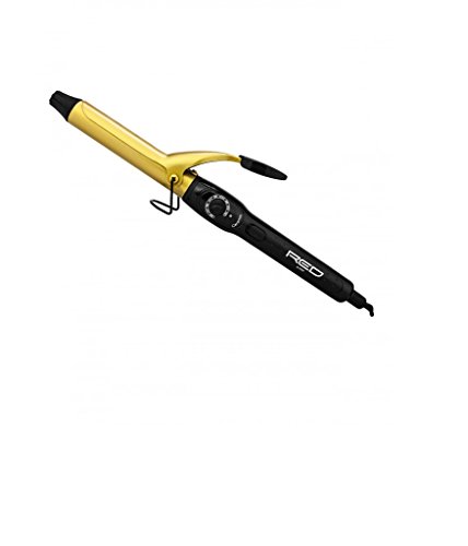 Kiss red 1" ceramic curling iron, 1 Count