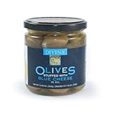 Divina Olives Stuffed with Blue Cheese - 7 Ounce