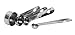 Durable Stainless Steel Measuring Spoons Set, Long Handles, 4-Piece, For Dry and Liquid Ingredients, Rust Proof, Engraved US Measurements, by KUFL (Kitchen Utensils For Life)