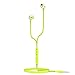 UiiSii U5 Headphones Stereo In-ear Earphones Flat Noodle Shape Cable Music Noise Isolating with Microphone and Volume Control(Green)