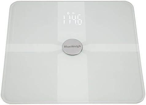 BLUEWEIGH Smart Body Composition Analyzer Scale Measures by BLUEWEIGH