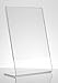 Dazzling Displays 6-Pack Acrylic 4 x 6 Slanted Sign Holders primary