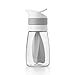 OXO Good Grips Twist & Pour Salad Dressing Mixer, Gray, 14 ounces, 0.44 qt