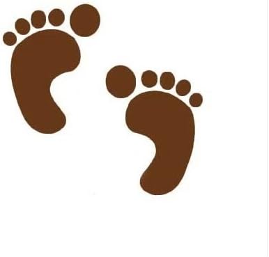 10pairs-little Feet Kindergarten Children's Room Pet Shop Decorative Wall Stickers Floor Stickers