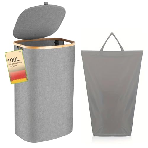 Starker Deal! Im aktuellen Check überzeugt Wäschekorb -100L Waschbarer und... mit 14,44€. Perfekt für dein Setup!