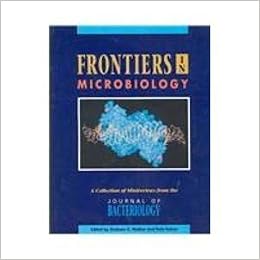 Frontiers In Microbiology A Collection Of Minireviews From The Journal Of Bacteriology American Society For Microbiology Walker Graham C Kaiser Dale 9781555810573 Amazon Com Books