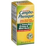Campho-phenique Pain and Itch Relieving Antiseptic Liquid for Insect Bites, Scrapes & Minor Burns: 6 Packs of 0.75 Fl Oz - Tj10