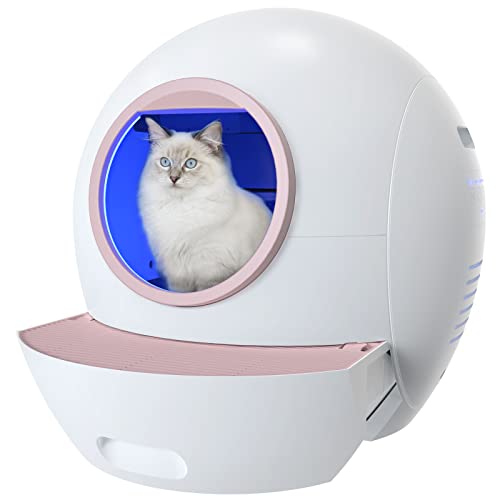 ELS PET SelfCleaning Cat Litter Box Extra Large Automatic Litter Box