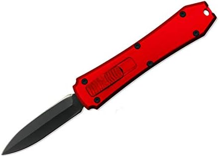 Firecracker Knife - mini keychain pocket knife (Red)