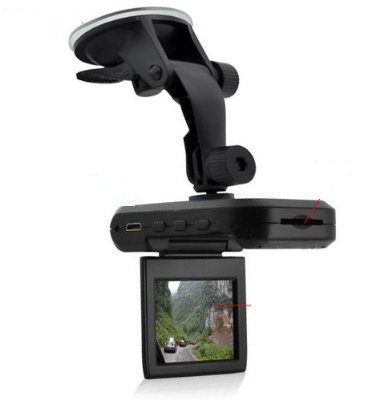 Click Here to See More Images Car Black Box Kit - Includes Car DVR Camera Recorder with 2.5-Inch Screen and HDMI Out