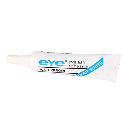 2-Pack of EyeLash Adhesive Lash Glue White/Clear, for strip false eyelash (0.25 oz x 2 tubes) - Thumbnail 3