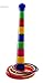 Ellami 18" Colorful Quoits Ring Toss Game Set for Kids