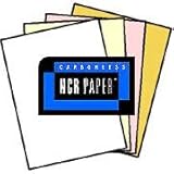 125 Sets of 4 Part NCR Paper, 01932, White, Canary, Pink, Gold--Reverse Collated Letter Size Carbonless Paper (500 Sheets) Appleton